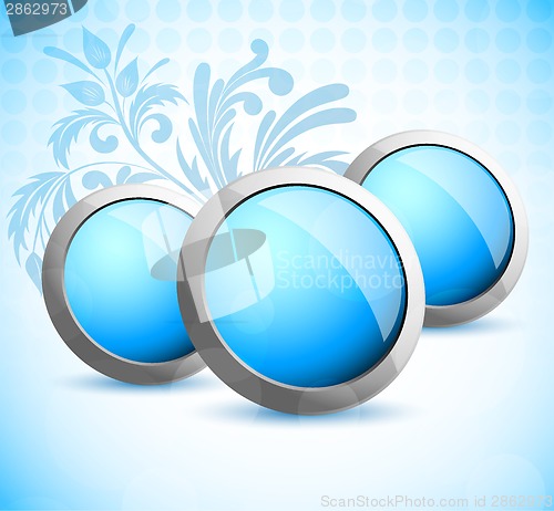 Image of Background with blue circles