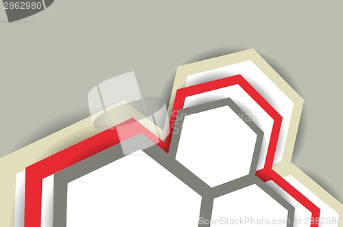 Image of Background with hexagons