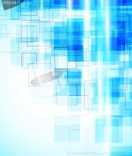 Image of Background with blue squares