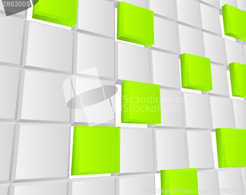 Image of Background with cubes