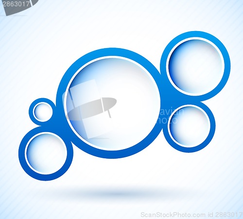 Image of Blue circles