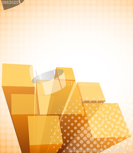 Image of Tech orange background