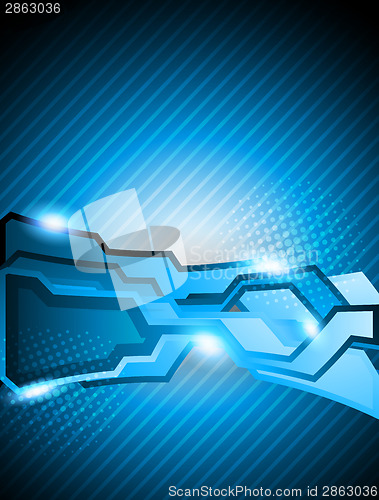 Image of Abstract tech background