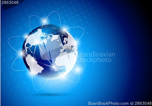 Image of Background with globe