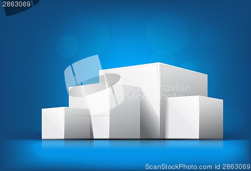 Image of Background with cubes