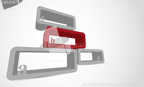 Image of Background with cubes