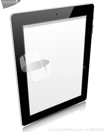Image of Tablet pc isolated on white