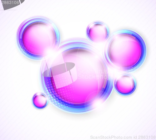 Image of Background with circles
