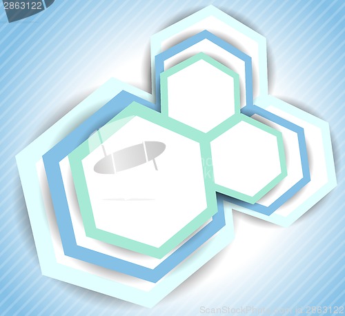 Image of Background with hexagons