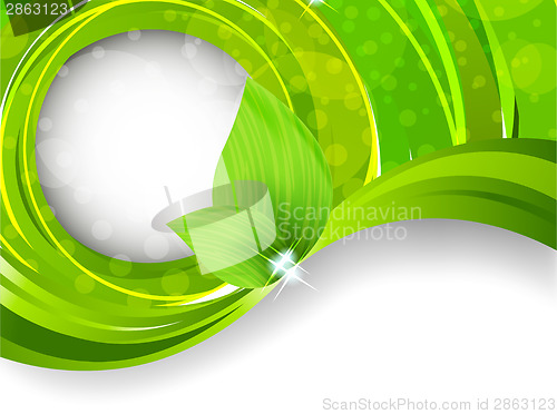 Image of Bright green background