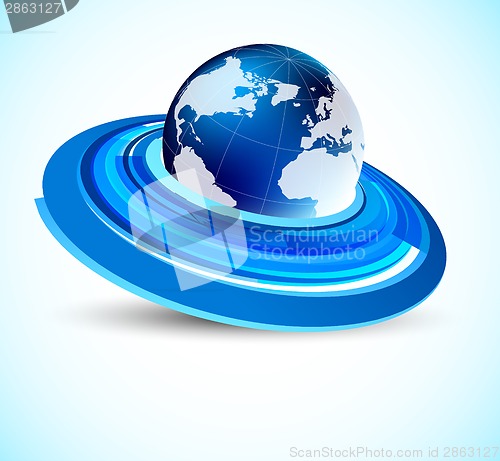 Image of Background with globe