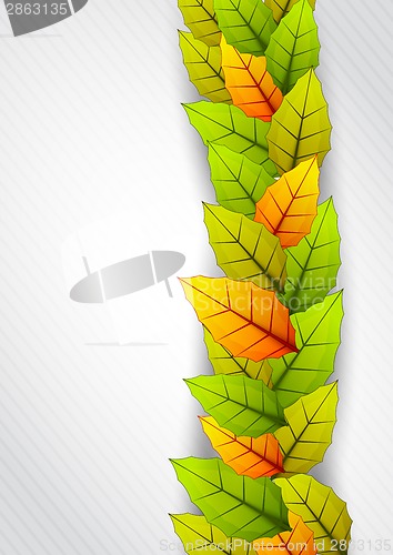 Image of Background with leaves