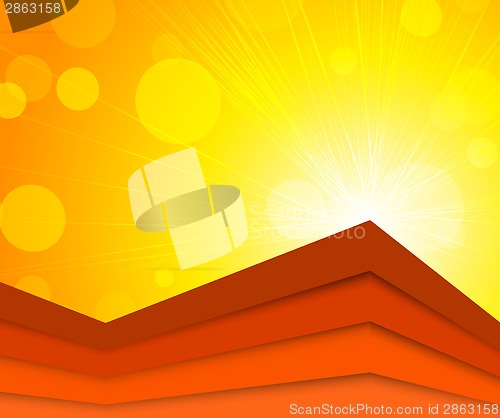 Image of Bright orange background