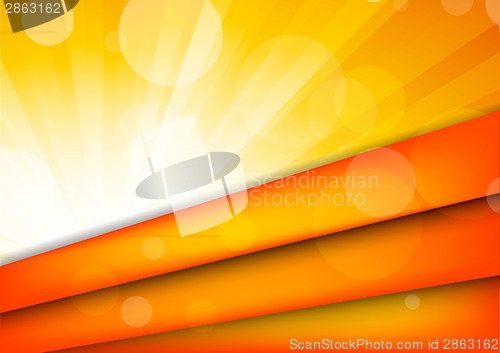 Image of Abstract orange background