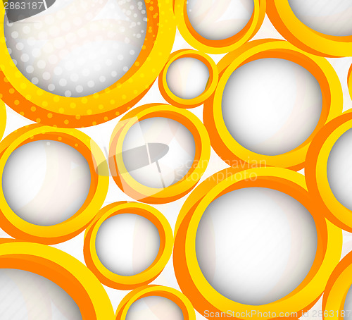 Image of Background with orange circles