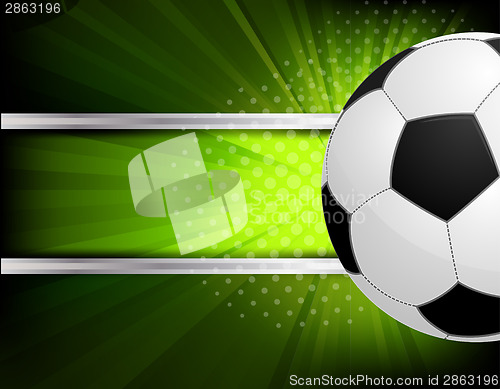 Image of Background with soccer ball