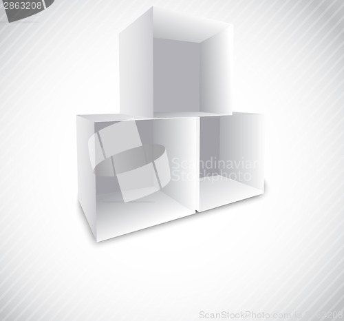 Image of Background with cube