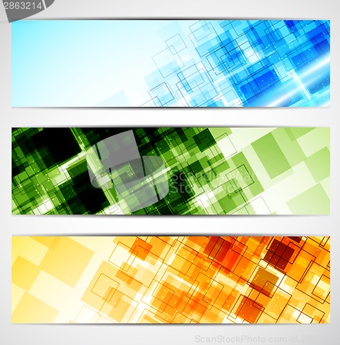 Image of Set of banners