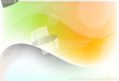 Image of Bright wavy background