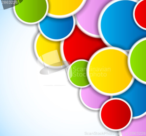 Image of Background with circles