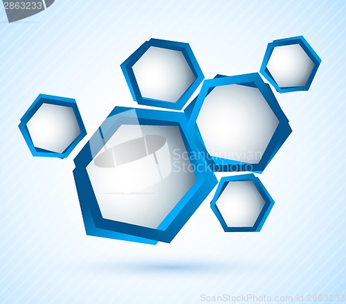 Image of Background wiht hexagons