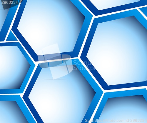 Image of Background with hexagons