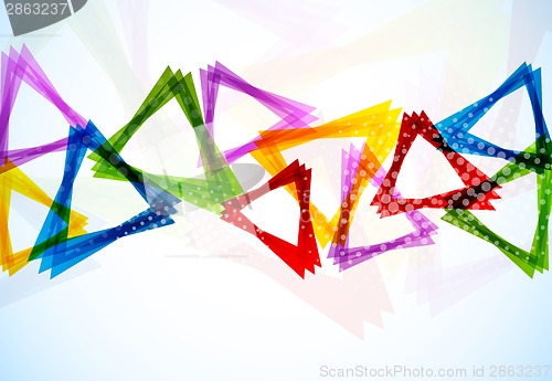 Image of Background with triangles