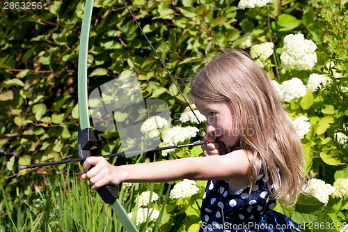 Image of archer girl