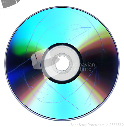 Image of Dust and scratches on CD DVD