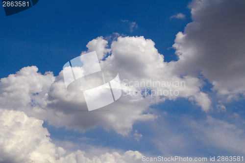 Image of sky and clouds