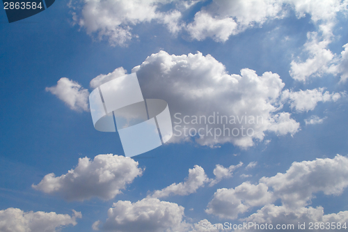 Image of sky and clouds