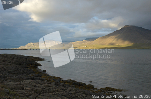 Image of Fjord in Iceland