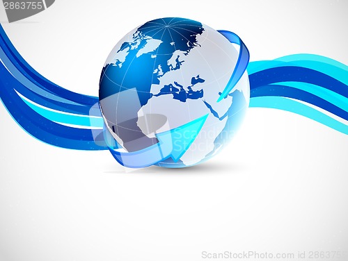Image of Background with globe