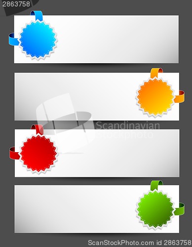 Image of Set of banners
