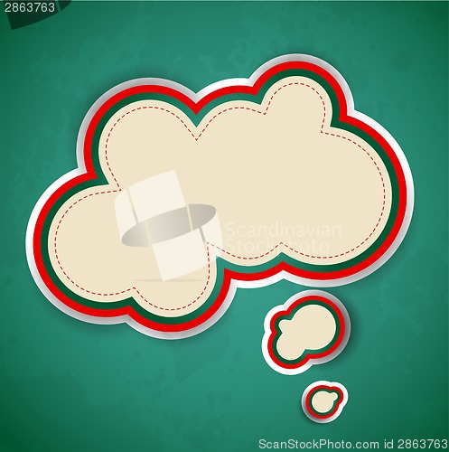Image of Abstract retro background
