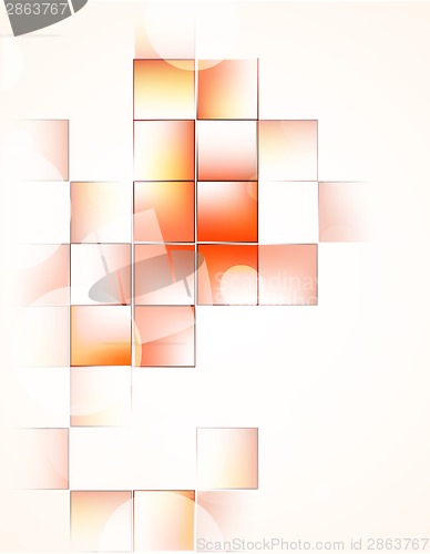 Image of Background with orange squares