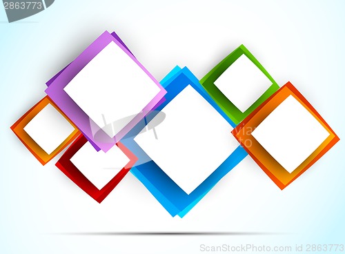 Image of Background with colorful squares