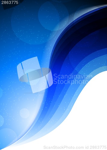 Image of Bright blue background