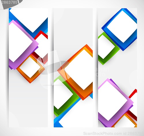 Image of Set of banners