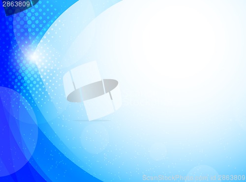 Image of Bright blue background