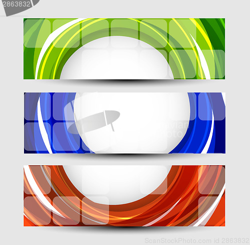 Image of Set of banners