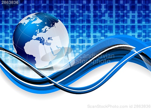 Image of Background with globe