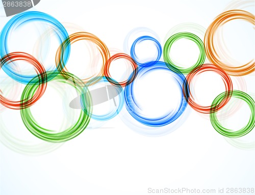 Image of Background with colorful circles
