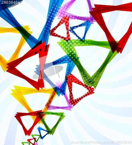 Image of Background with triangles