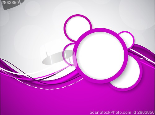 Image of Abstract background with circles