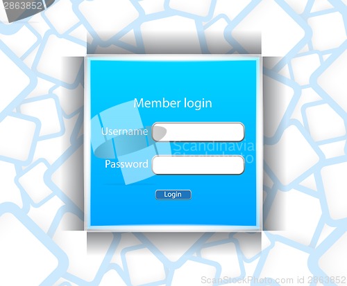 Image of Login page