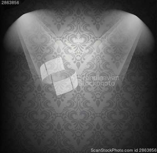 Image of Background iwth damask pattern