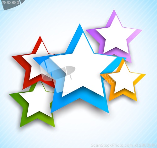 Image of Abstract background with stars