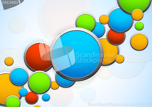Image of Background with circles