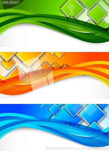 Image of Set of banners